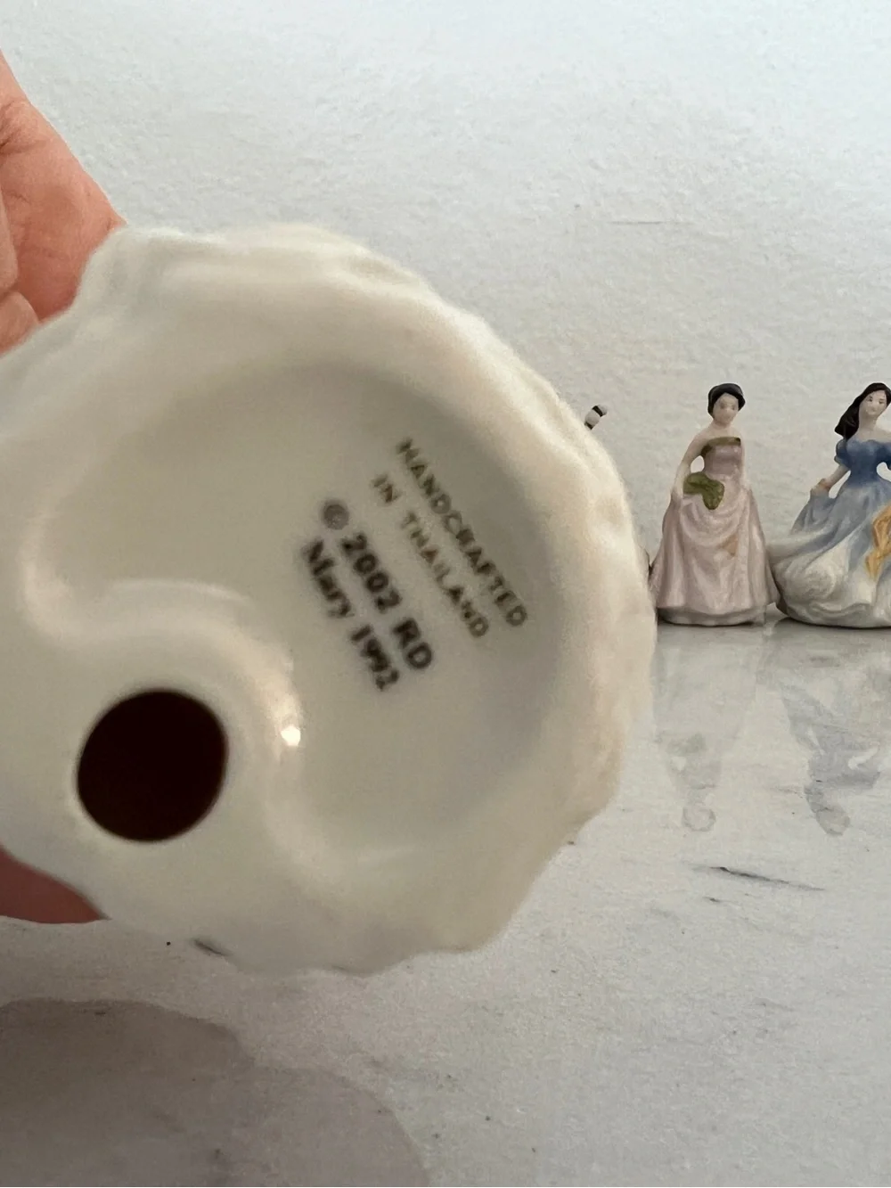 Royal Doulton 2002 Set Of 10 TINY PRETTY LADIES  Mini 2.5” Porcelain Figurines